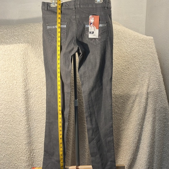 HIP jeans Women’s Grey Very Cute Back Pocket Design - Picture 4 of 8